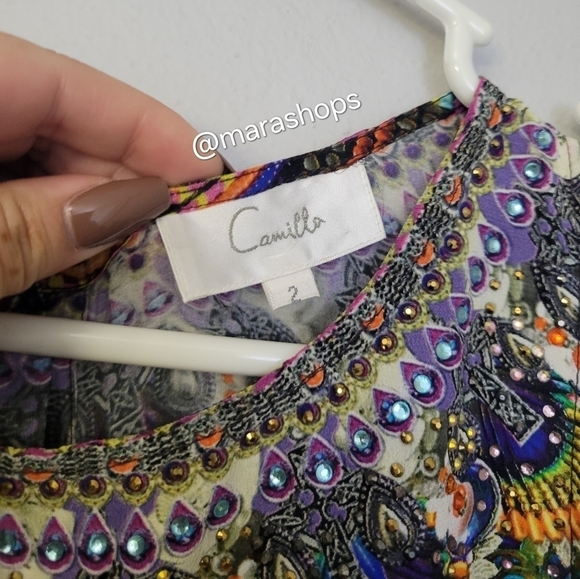 Camilla African Queen Silk Tank in Olapa - Picture 5 of 9